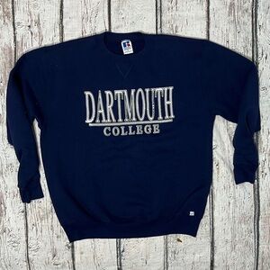 Vintage Dartmouth Big Green 1980s Russell Athletic Collegiate Sweatshirt